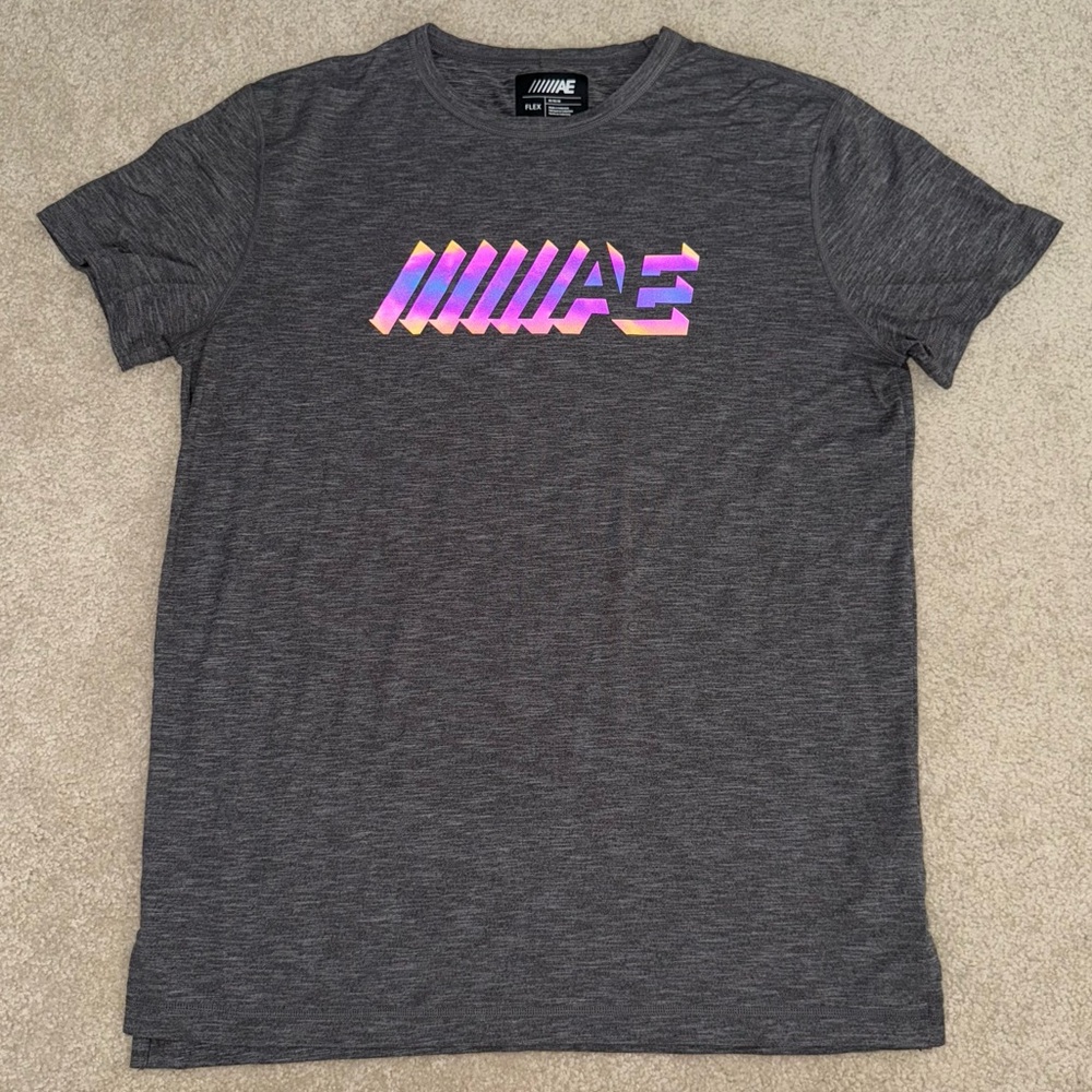American Eagle Outfitters Fluorescent Flex T-Shirt